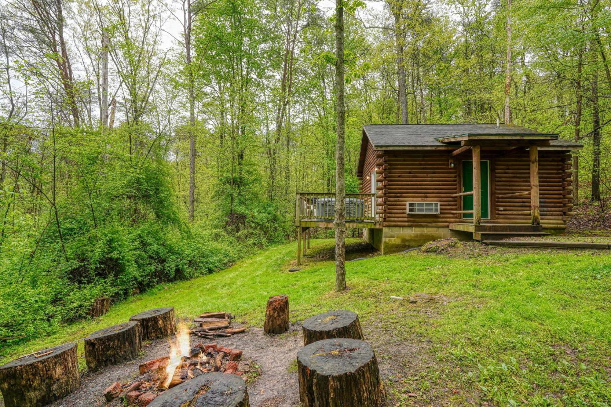 Blue Rose Cabins - Big Woody Cabin Logan Dış mekan fotoğraf